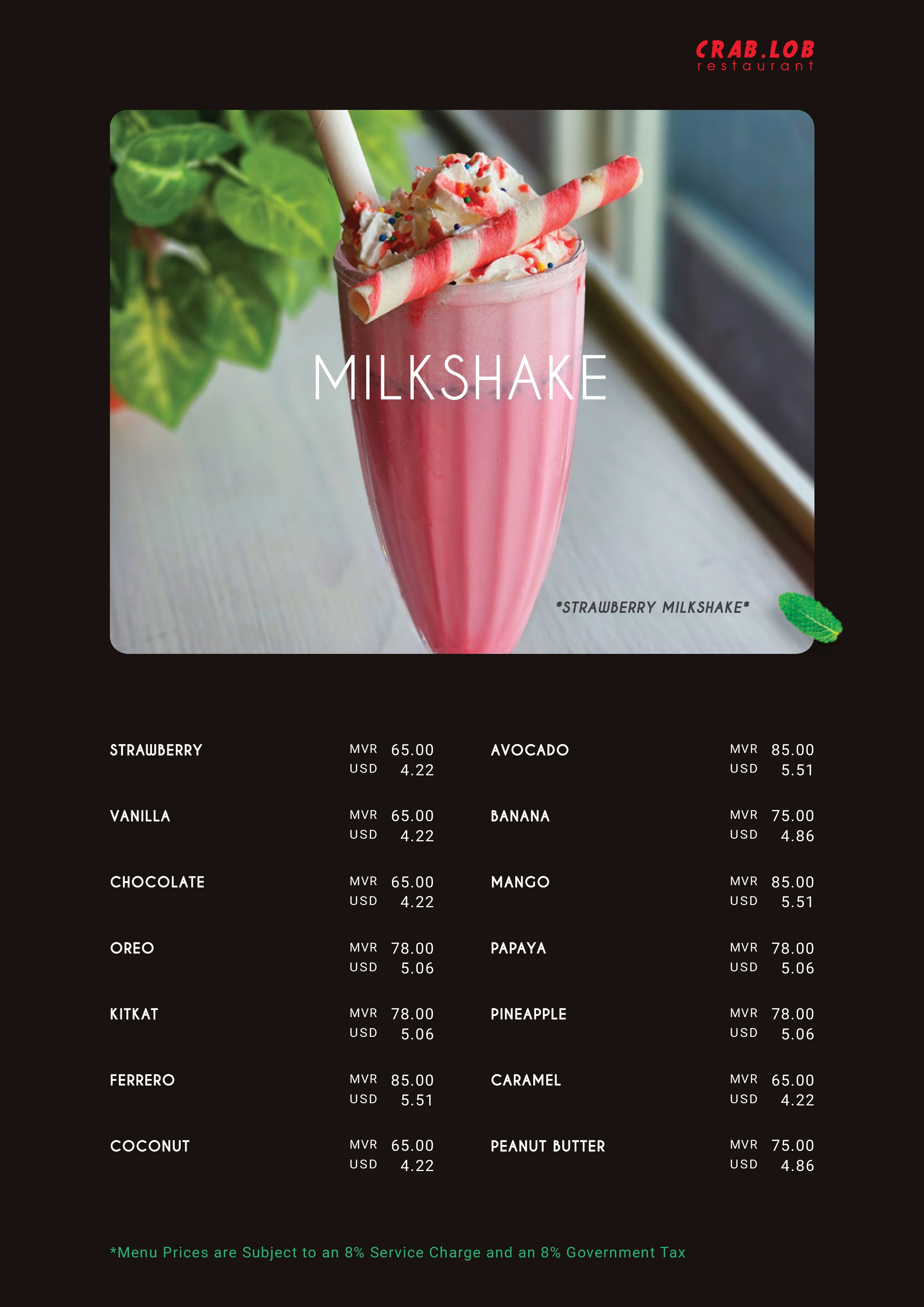Menu page 28