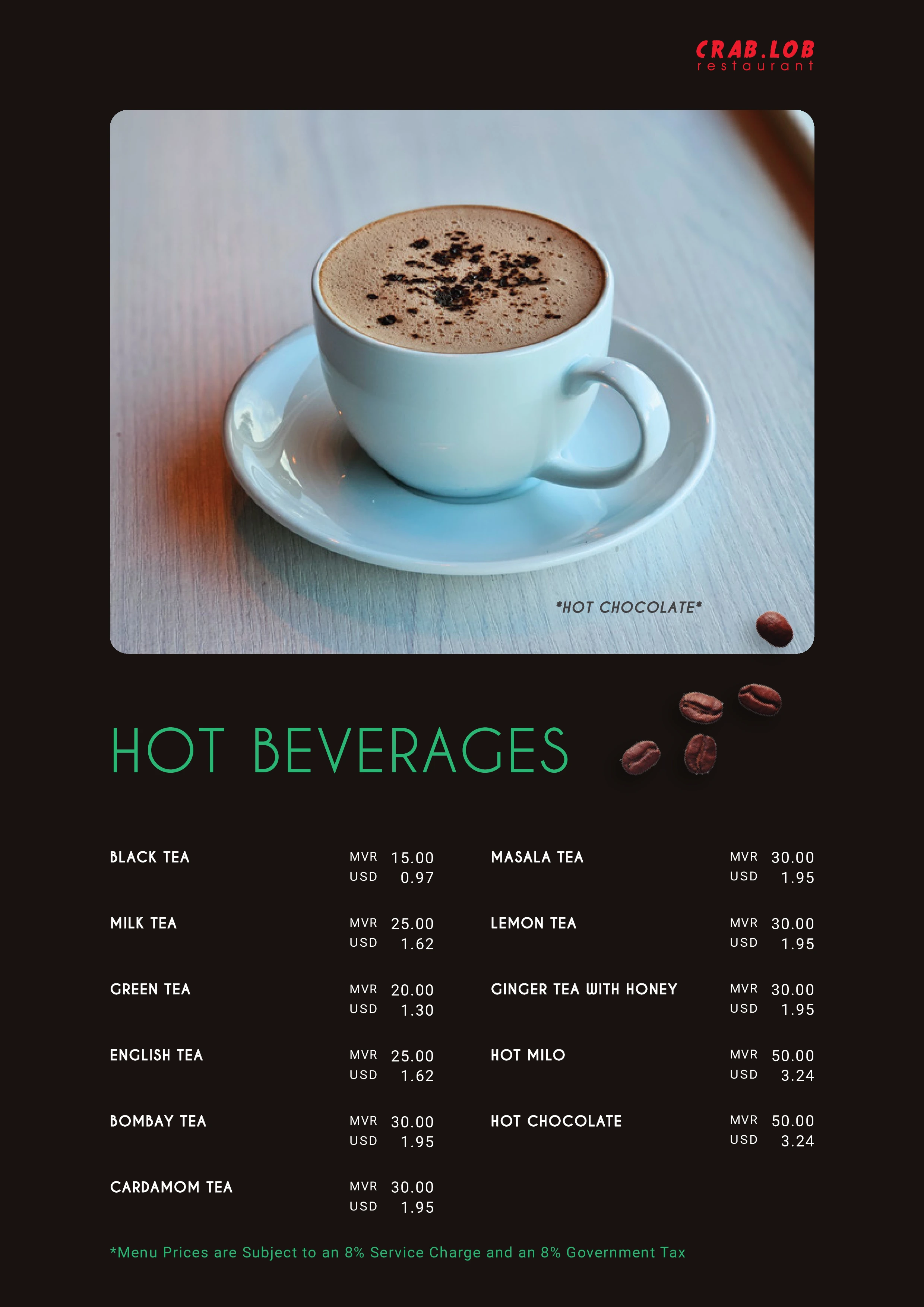 Menu page 33